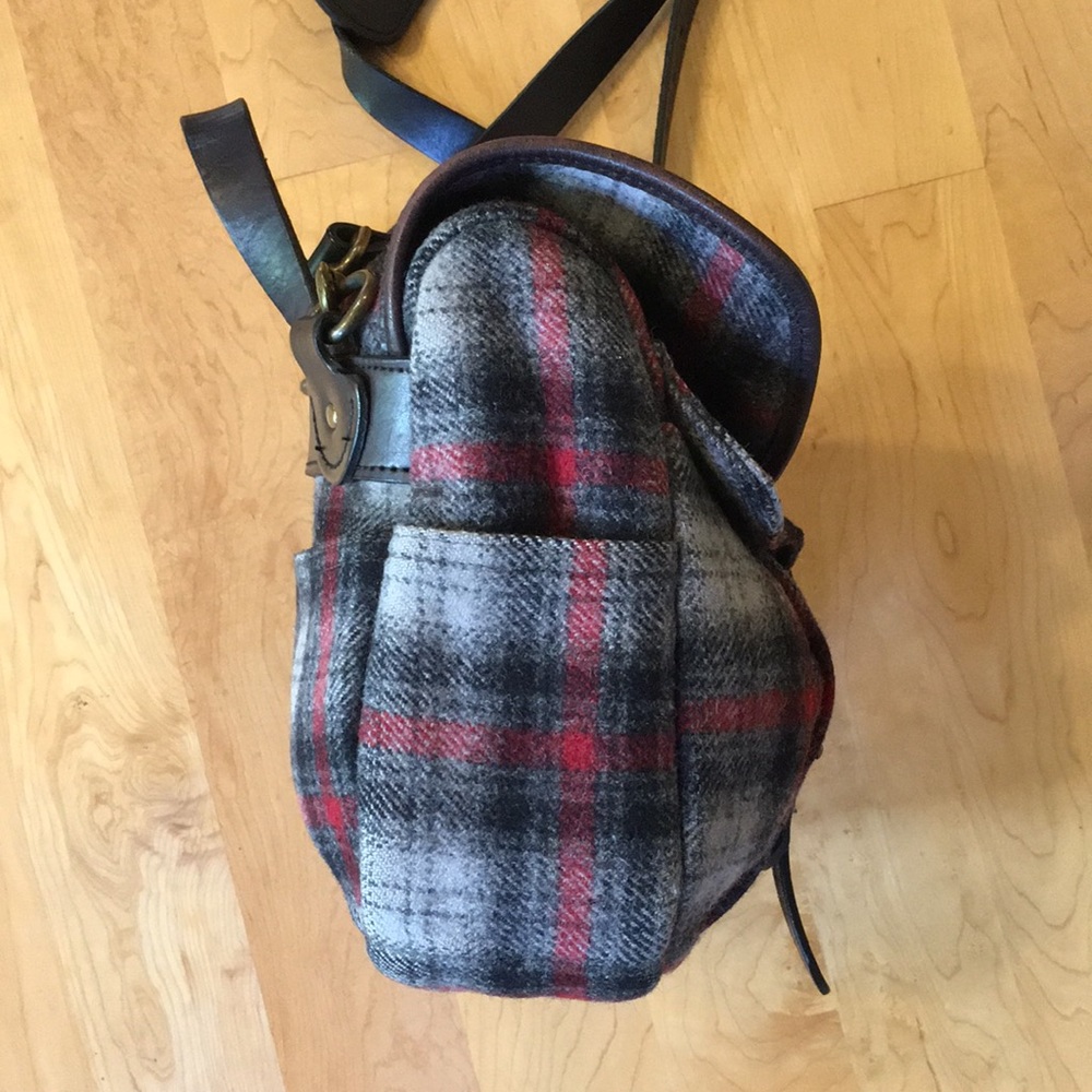 FILSON | Small Feild Bag Tartan Plaid Wool - Picture 10 of 16